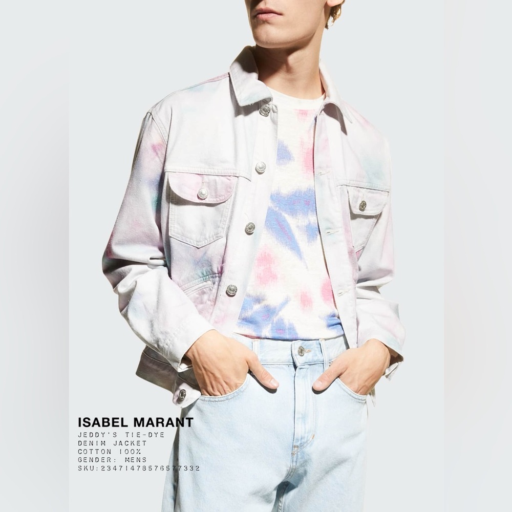 Isabel Marant Multicolor Tie-Dye Jacket